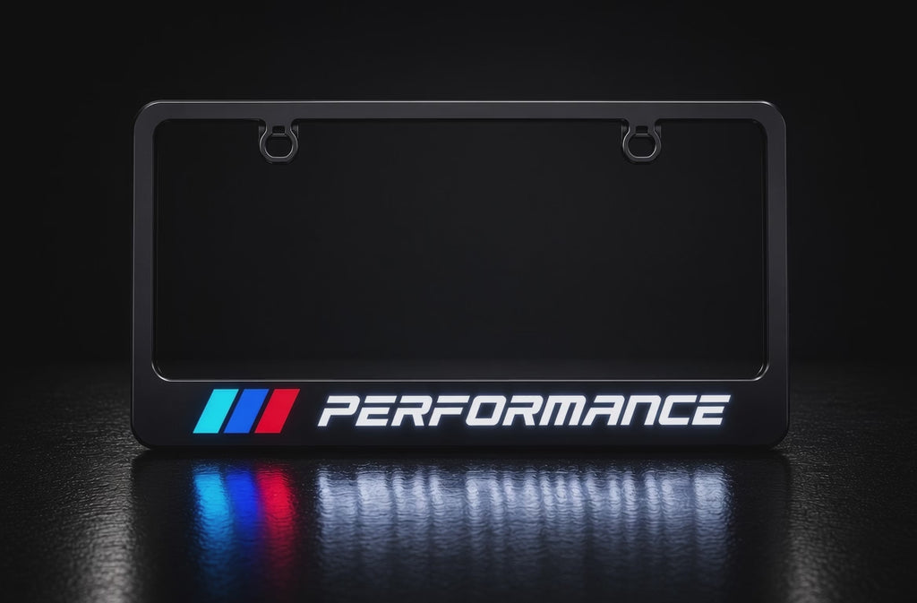 Velor Works PERFORMANCE LED license plate frame lighting video